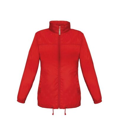 B&C Womens/Ladies Sirocco Soft Shell Jacket (Red) - UTRW9545