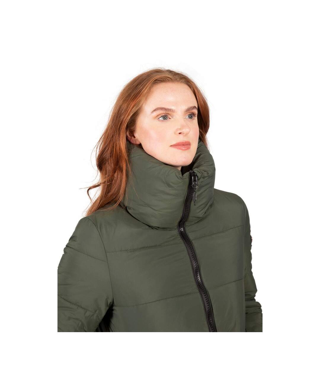 Doudoune Faith Femme Vert Kaki Trespass-4