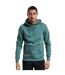 Sweat À Capuche Homme Vert Anglais Build Your Brand-2