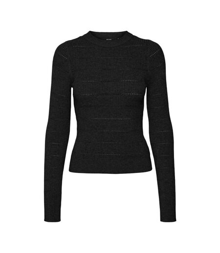 Pull noir femme vero moda paula - l