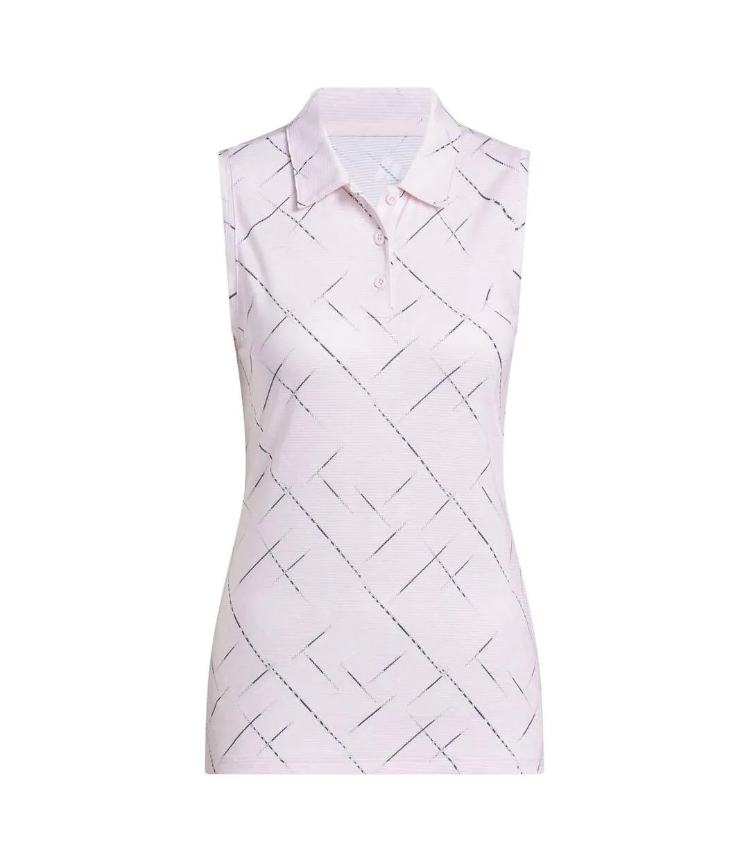 Polo Golf Femme Transparent Rose Adidas-2