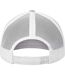 Casquette Trucker Argenté Blanc Flexfit-2