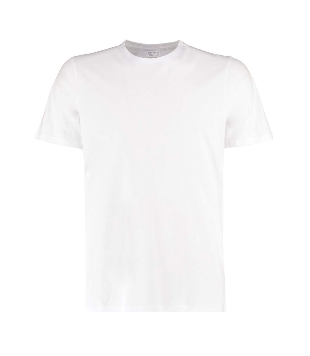 T-shirt homme blanc Kustom Kit-1