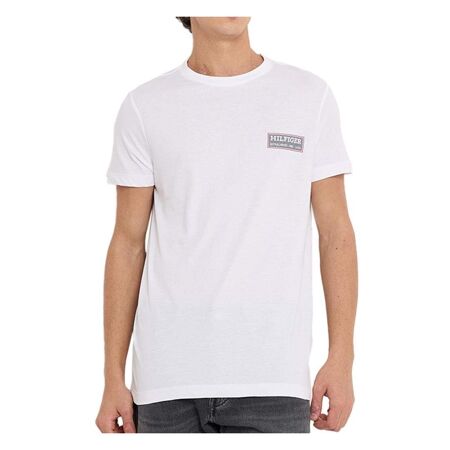 T-shirt Blanc Homme Tommy Hilfiger Printed - L