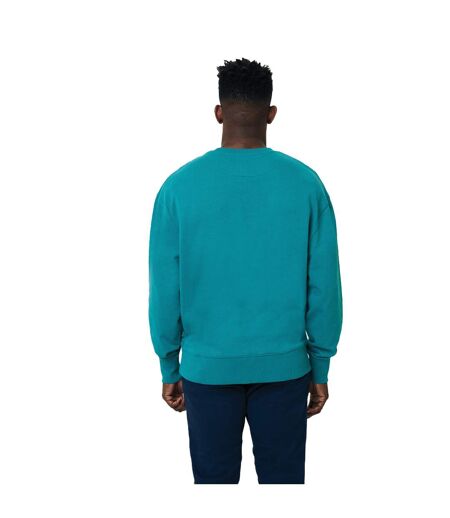Unisex adult kruger recycled cotton crew neck relaxed fit sweatshirt verdigris Iqoniq