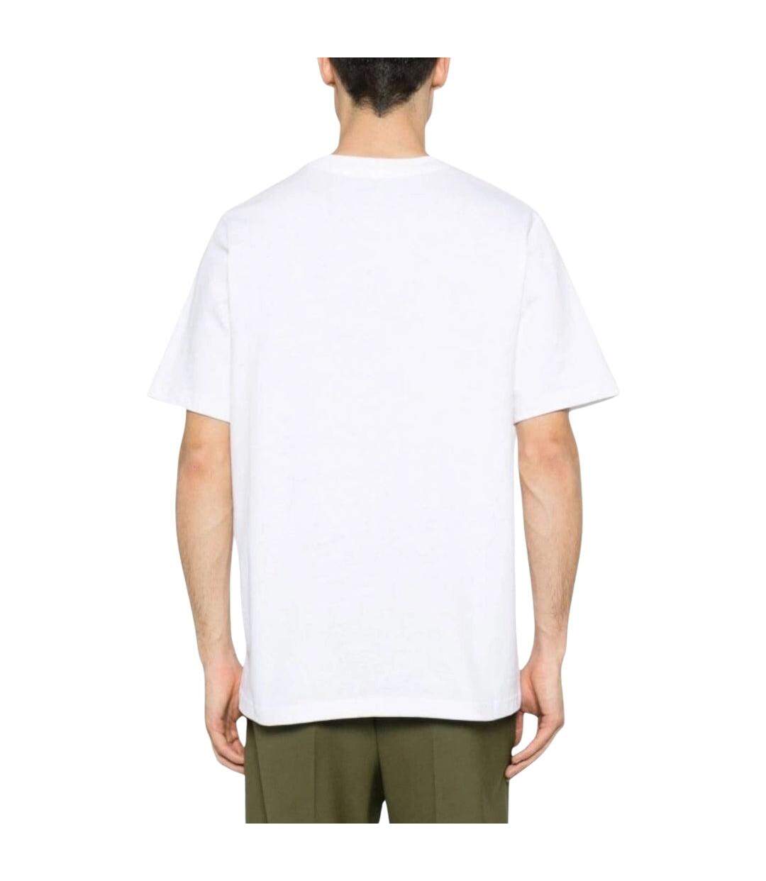 Mens Afro Cubism Tennis Club T-shirt White Casablanca-3