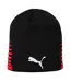 Mens Liga Reversible Beanie Red Black Puma-1