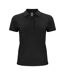 Polo Femme Noir Clique-1