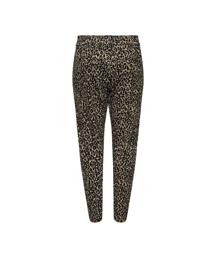 Pantalon fluide léopard femme only tadia printed