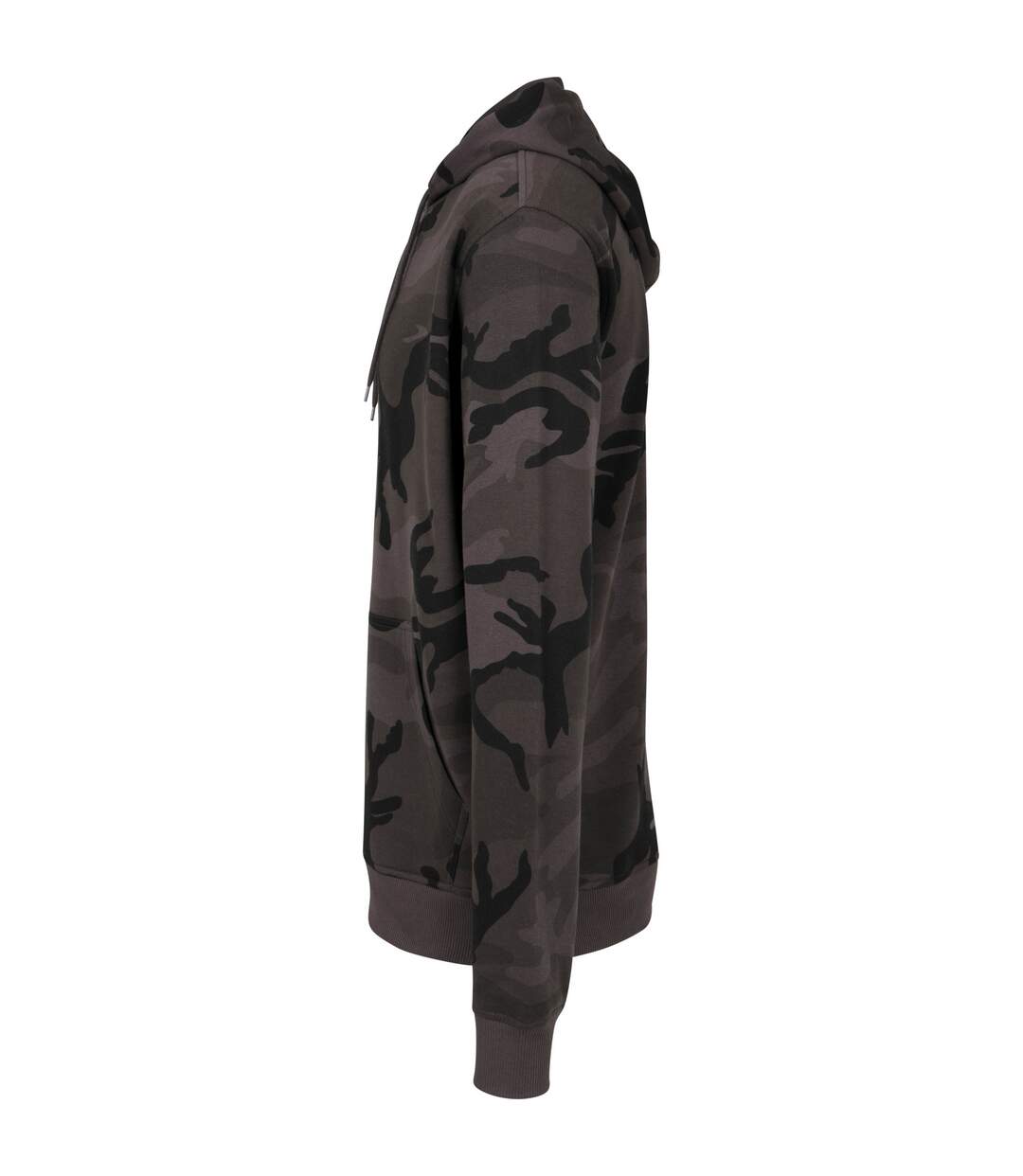 Sweat À Capuche Adulte Camouflage Foncé Build Your Brand-3