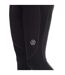 Womens/ladies Series-3 Long Active Leggings Black Skins-3