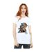 Disney - T-shirt BEAUTY AND THE BEAST BEAST SKETCH - Femme (Blanc) - UTBI16657-2