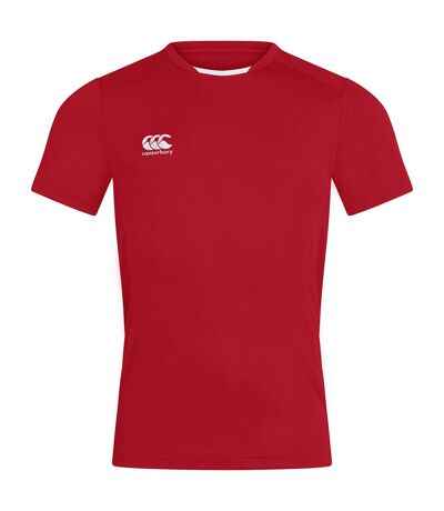 T-shirt club dry adulte rouge Canterbury