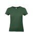 T-shirt #e190 Femme Vert Bouteille B&C-1