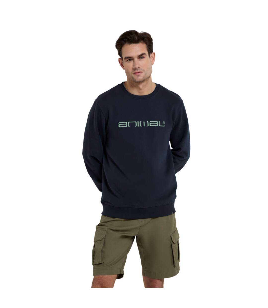 Sweat driver homme bleu marine Animal-3