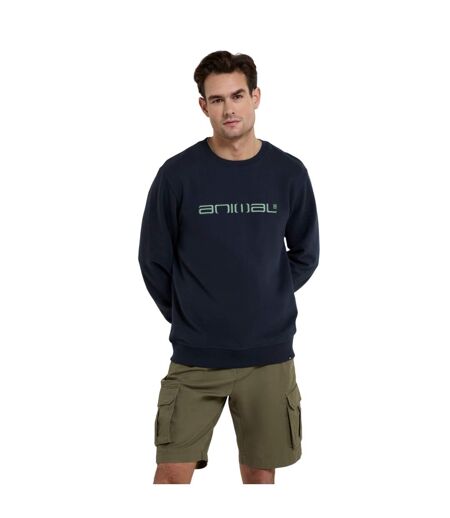 Animal Mens Driver Natural Sweatshirt (Navy) - UTMW2897