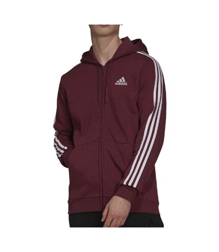 Sweat Zippée Prune Homme Adidas H12199 - XL