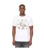 T-shirt camshapes homme blanc Duck and Cover-1
