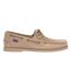 Mens Dockside Portland Suede Boat Shoes Dark Beige Sebago-1