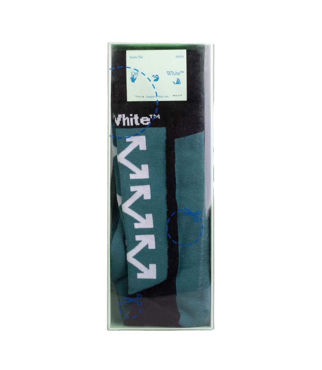 Bounce Ski Socks White Off White-2