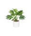 Plante Artificielle en Pot Palmier 28cm Vert-1