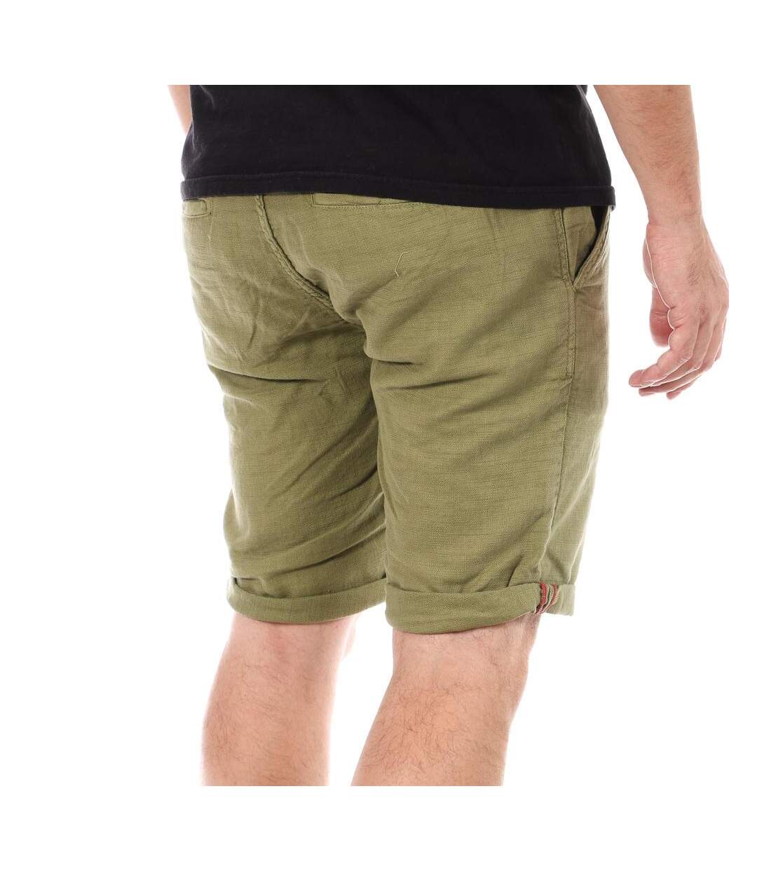 Short kaki homme paname brothers bora-2
