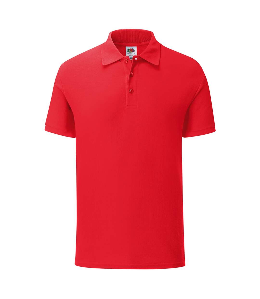 Fruit Of The Loom Mens Tailored Poly/Cotton Piqu Polo Shirt (Red) - UTPC3572