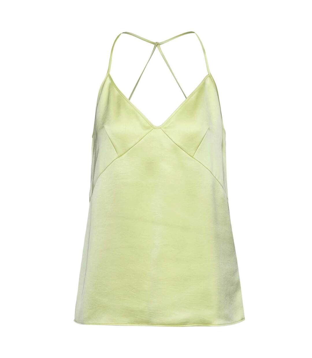 Débardeur Cemilli Femme Jaune Hugo-1