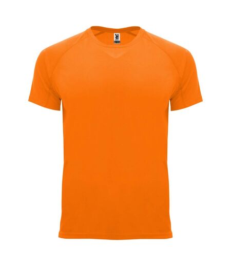 T-shirt bahrain homme orange fluo Roly