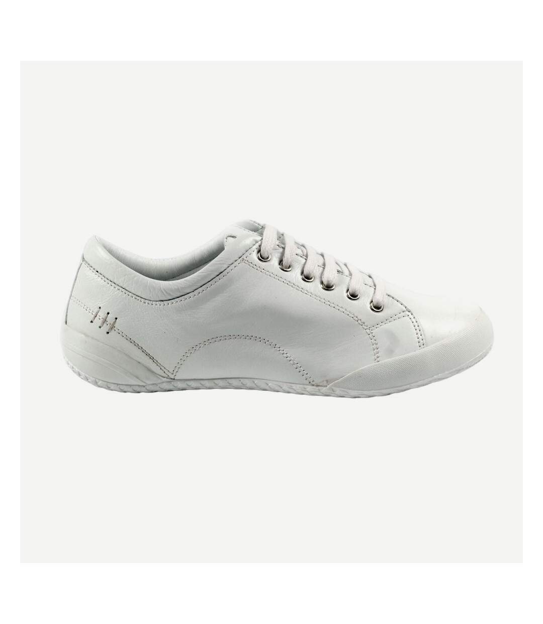 Baskets carrick femme blanc Lunar-3