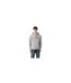 Mens Drop Shoulder Regular Drawstring Hoodie Grey Levis-1
