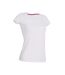T-shirt Megan Femmes Blanc Stedman-2