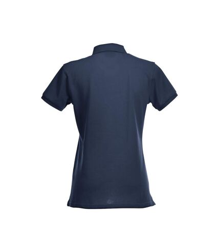 Clique Womens/Ladies Premium Stretch Polo Shirt (Dark Navy) - UTUB369