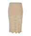 Jupe Motif/style Crochet Femme Blanc Cassé Urban Classics-1