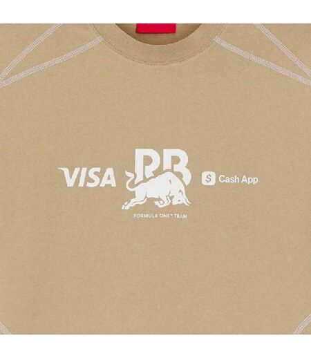 Unisex Adult Crew Neck Short-sleeved Competition T-shirt Medium Beige Hugo