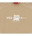 Unisex Adult Crew Neck Short-sleeved Competition T-shirt Medium Beige Hugo-3