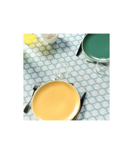 Nappe Antitache Imprimé Davia 145x240cm Sauge