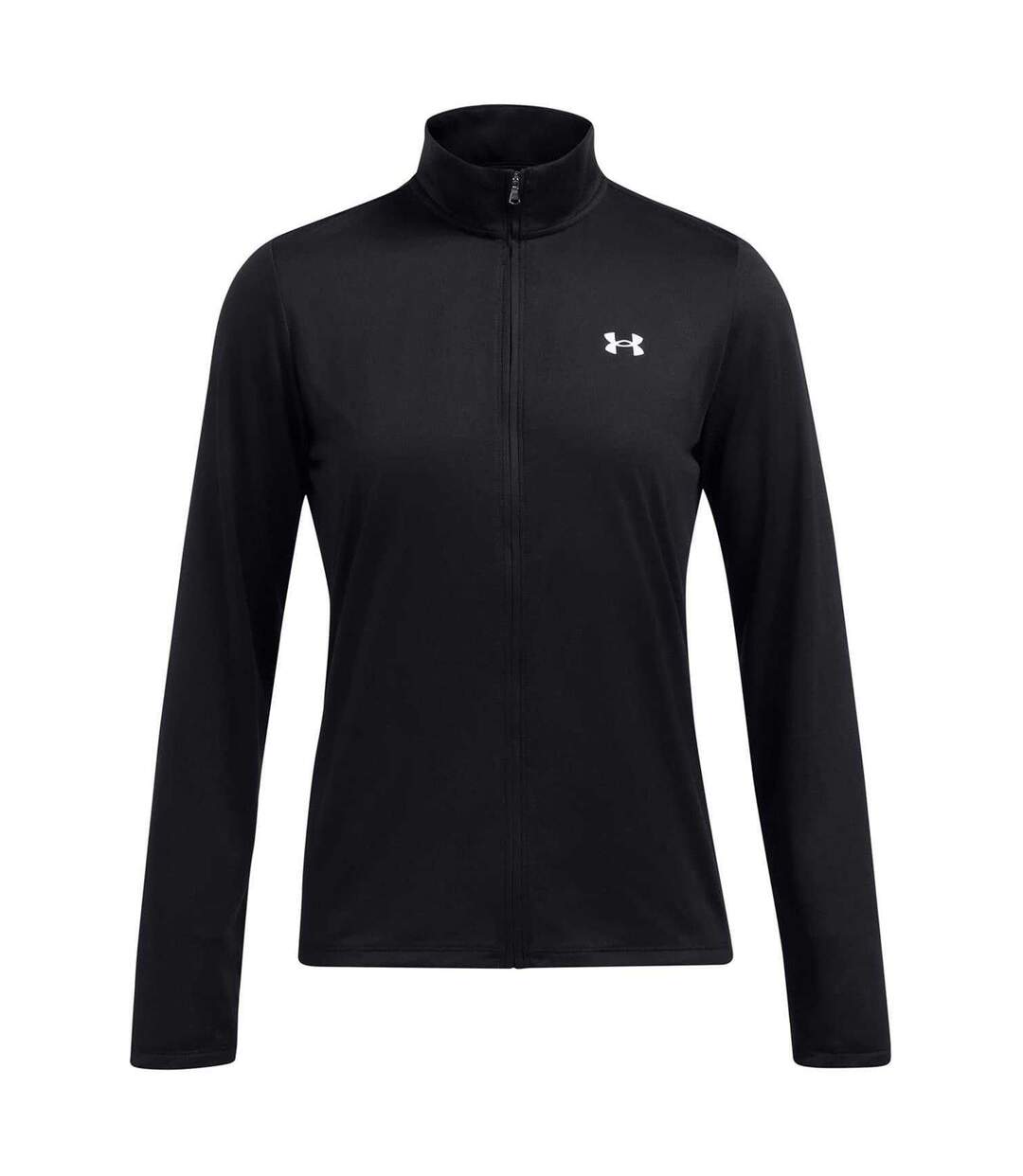 Womens/ladies Tech Lightweight Tracksuit Top Black Under Armour-2