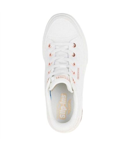 Baskets Arcade Meet Ya There Femme Blanc Skechers