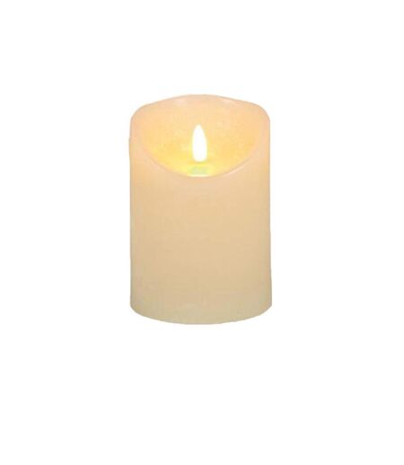 Flickabrights Textured Candle With Timer One Size Cream Premier