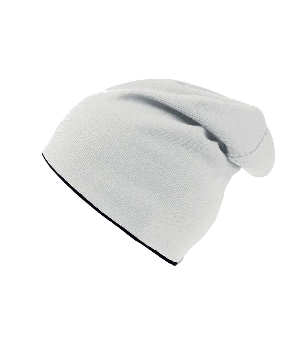 Bonnet réversible en jersey extreme mixte blanc / noir Atlantis-1