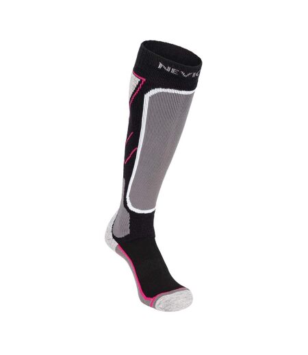 Lot De 2  Chaussettes De Ski Meribel Femme Noir Nevica