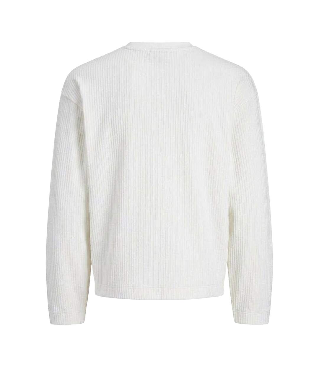 Pull Homme Blanc Jack And Jones-2