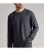 Mens Long Sleeve Luxury Pyjama Top Loungewear T-Shirt-3