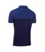 Mens Colour Block Golf Polo Shirt Cobalt Blue Navy Calvin Klein-3