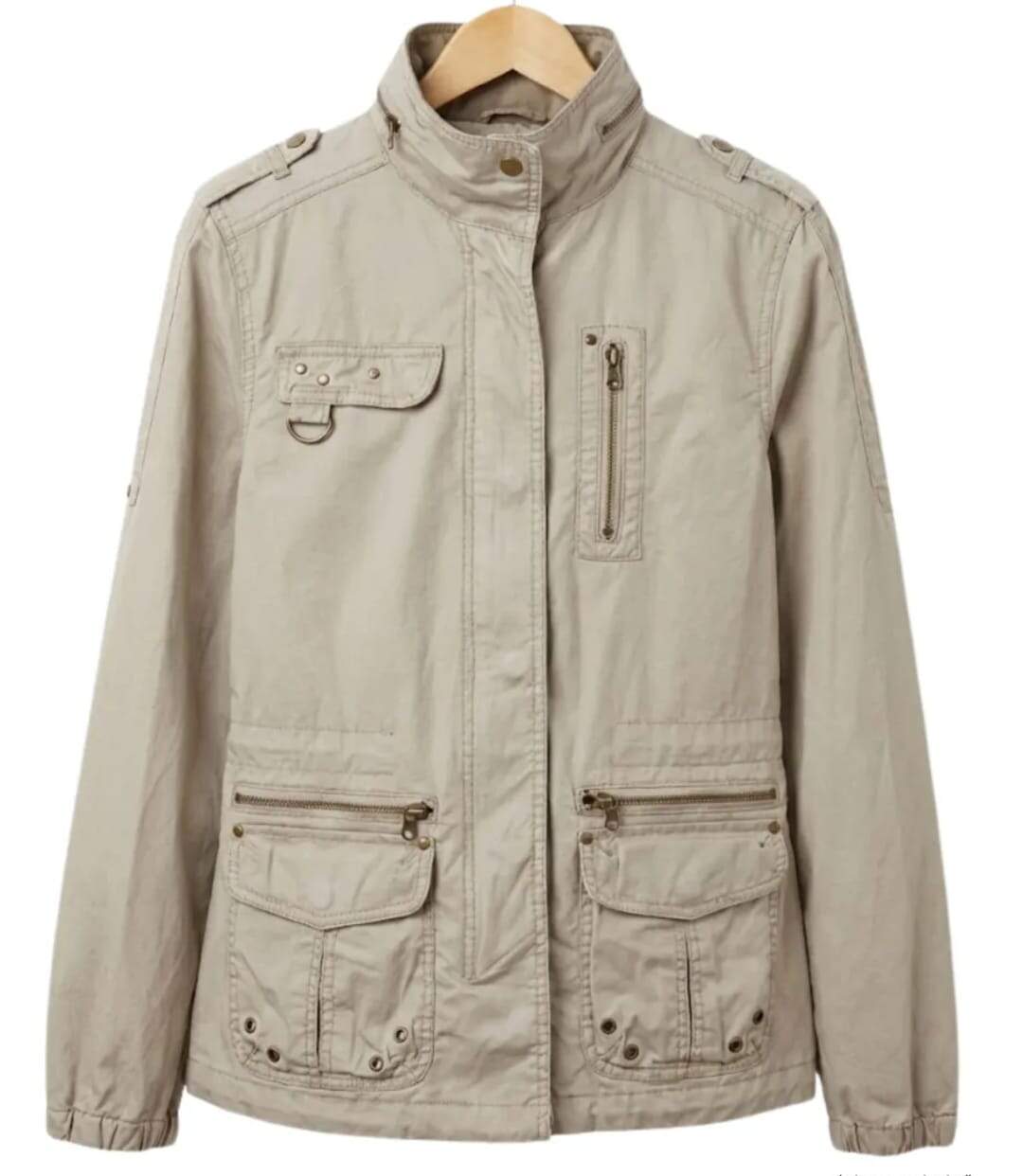 Veste Saharienne Femme Mayflower NancyB Beige-5