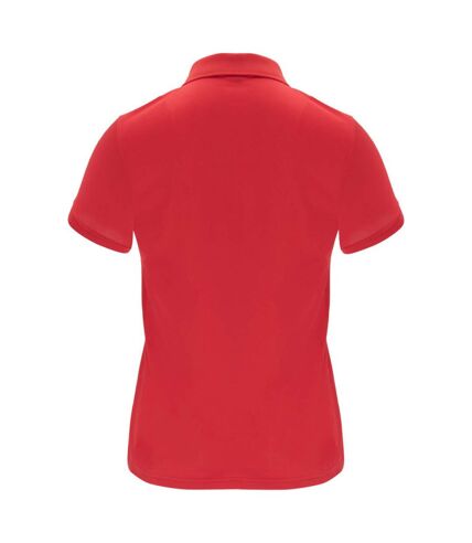 Roly Womens/Ladies Monzha Short-Sleeved Sports Polo Shirt (Red)