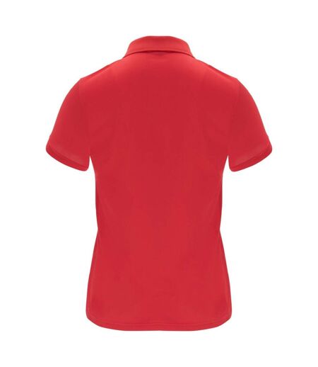 Roly Womens/Ladies Monzha Short-Sleeved Sports Polo Shirt (Red)