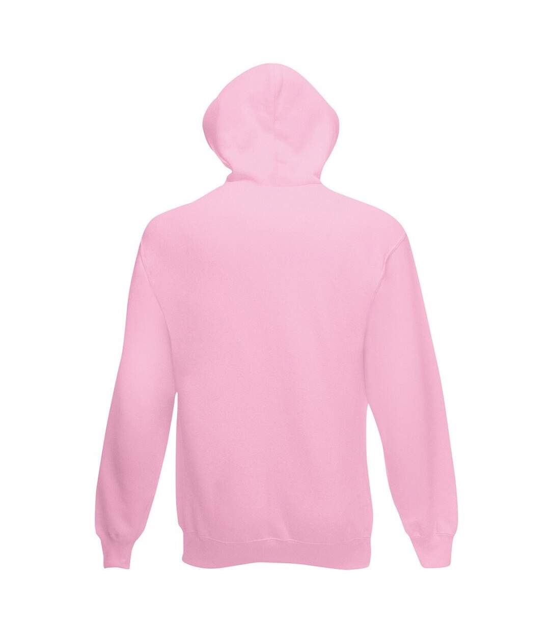 Sweat à capuche homme rose clair Fruit of the Loom