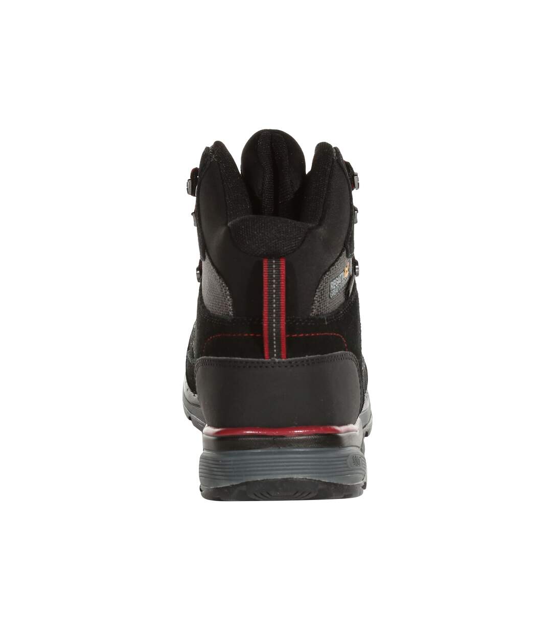 Mens samaris suede hiking boots black/dark red Regatta-2